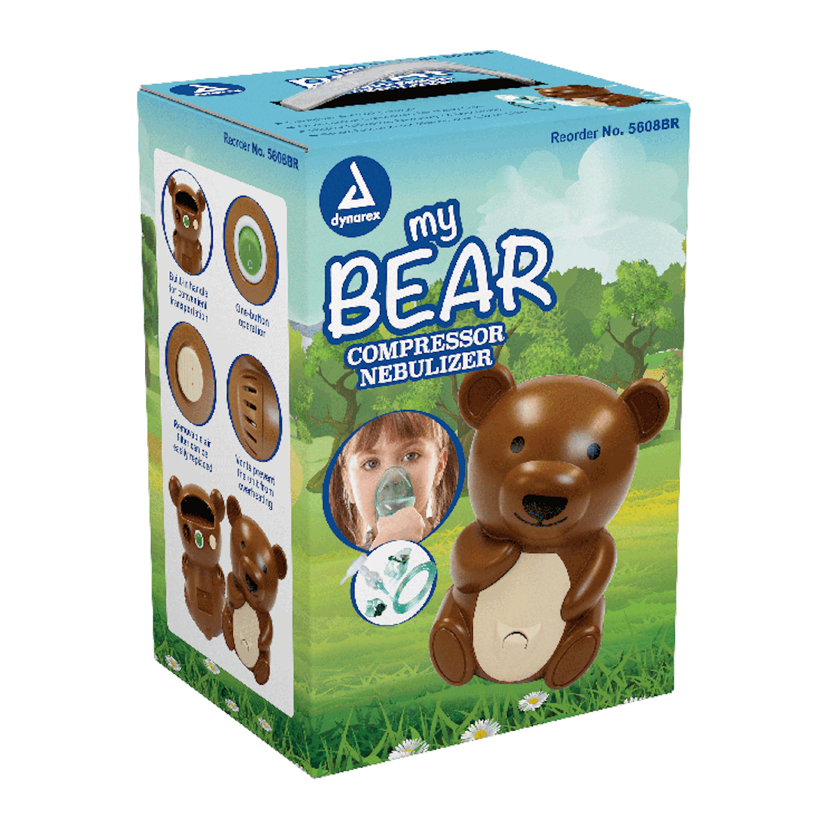 Dynarex My Bear Pediatric Compressor Nebulizer