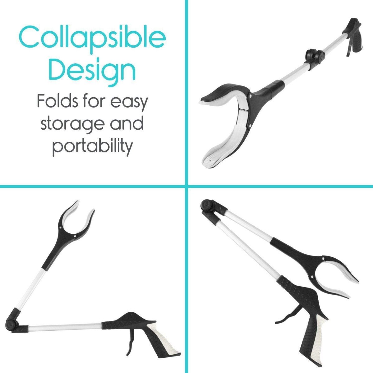 Foldable Reacher/ Grabber Tool