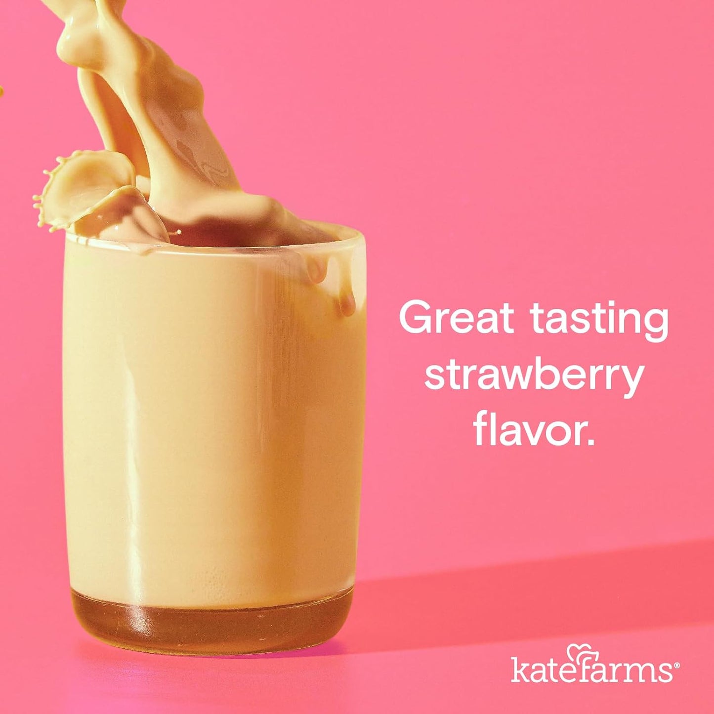Kate Farms Pediatric Peptide Formula 1.0, Strawberry