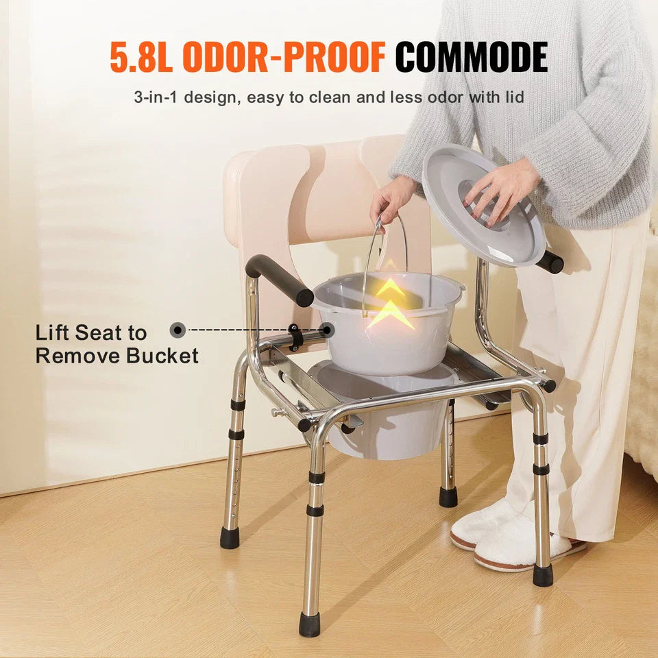 Crane Toilet Commode Chair