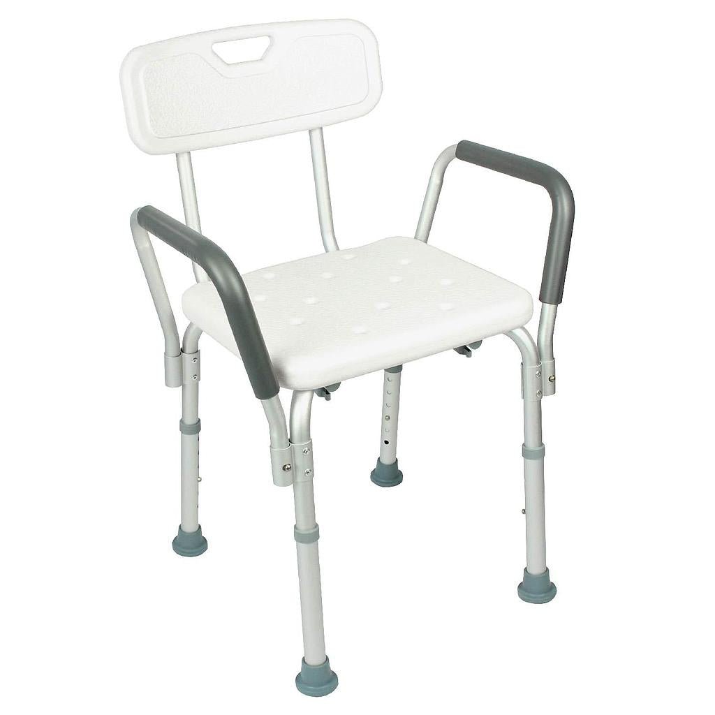 Shower Chair w/Back & Arms